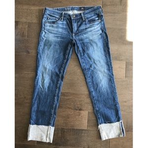 AG The Stevie Cuff Slim Straight Cuffed